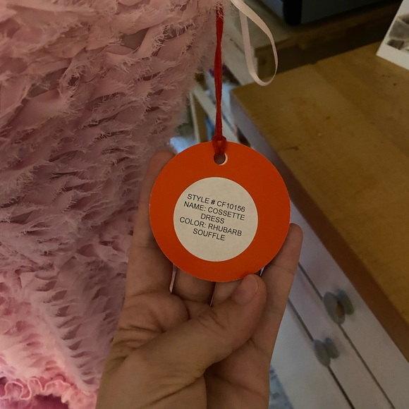 Cossette Dress - Souffle in Rhubarb - Picture 3 of 8